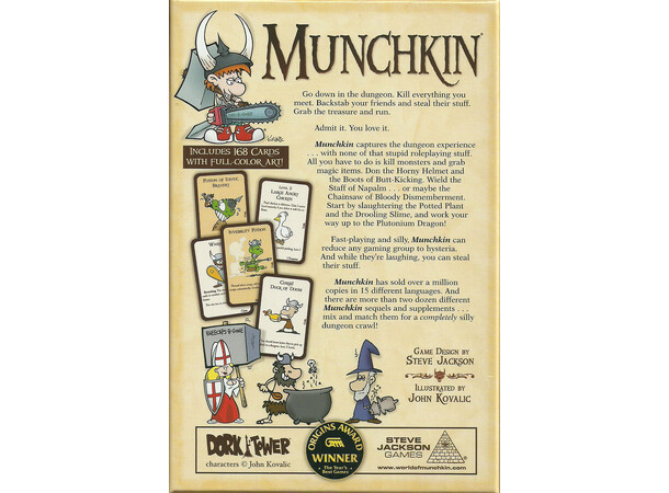 Munchkin Startpaket Kortspel